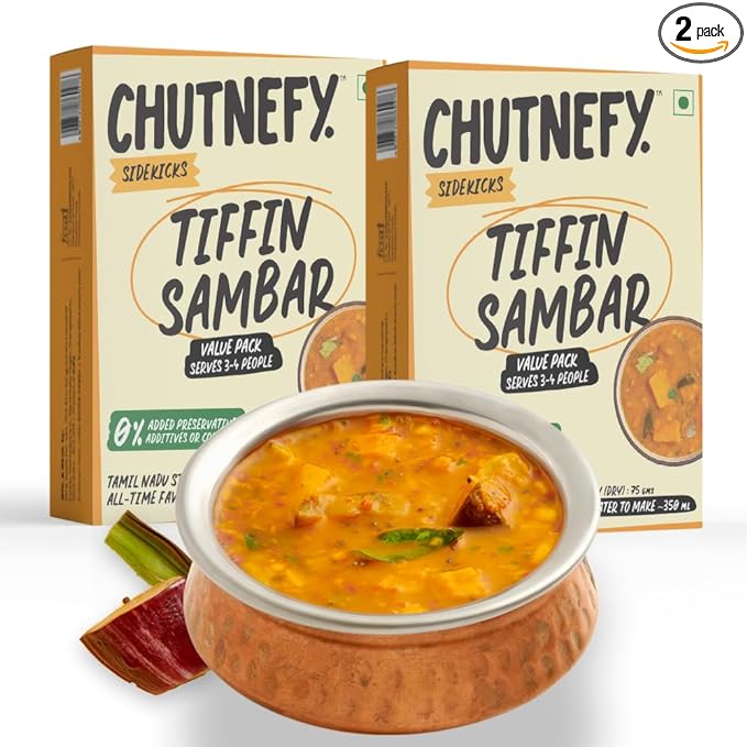 Chutnefy - Home Style Tiffin Sambar - 75 gms